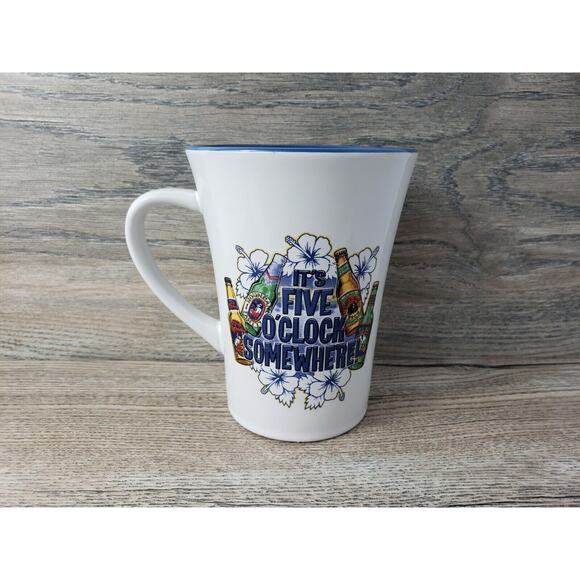 Big Dogs It's 5 o'clock somewhere Coffee Cup Large Mug 2006 - Picture 3 of 6